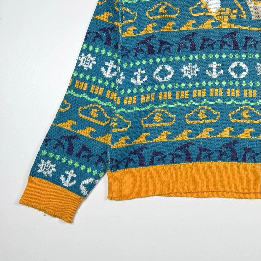 + Vintage 90s CAPTAIN CRUNCH Embroidered Sweater - Men's Large - Acrylic - USA
